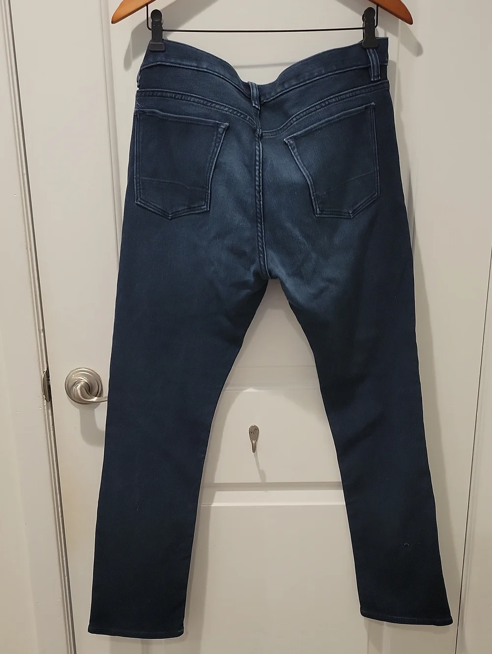​Banana Republic Traveler Jeans Men's 32x30 Slim Fit Dark Wash Blue